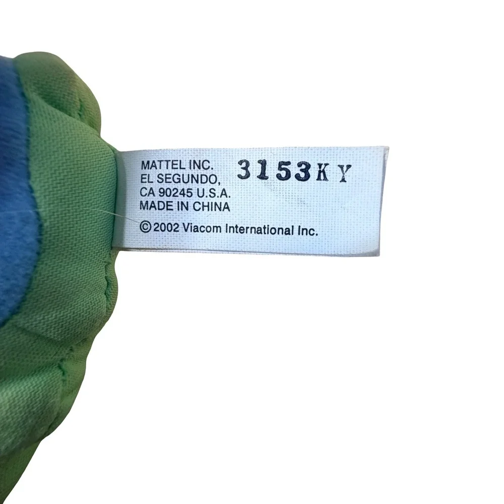 VTG 2001 Mattel SpongeBob Patrick Gary Plush Set Nickelodeon Rare Y2K Beanbag